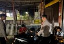 Patroli Malam Humanis, Polsek Kluet Utara Sambangi Pemuda di Titik Keramaian