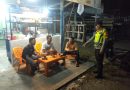 Cegah Aksi Kejahatan, Personel Polsek Labuhanhaji Gencarkan Patroli Malam dan Sampaikan Himbauan Kamtibmas