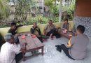 Ngopi Pagi Bersama Warga, Bhabinkamtibmas Polsek Kluet Timur Sampaikan Imbauan Kamtibmas