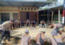 Polres Aceh Selatan, Damkar dan BPBD Terus Lakukan Gotong Royong Pascabanjir Bandang di Trumon