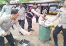 Jumat Bersih, Polres Aceh Selatan Laksanakan Kurve di Sekitar Lapangan Apel Usai Apel Pagi