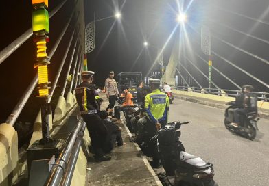 Patroli Malam Intensif, Personel Piket Polres Aceh Selatan Sambangi Titik Keramaian untuk Jaga Kamtibmas