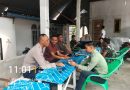 Ngopi Santai, Bhabinkamtibmas Polsek Labuhanhaji Barat Sampaikan Himbauan Kamtibmas dan Serap Aspirasi Warga