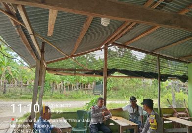 Ngopi Santai, Bhabinkamtibmas Polsek Labuhanhaji Timur Serap Aspirasi dan Perkuat Kamtibmas Ngopi Santai, Bhabinkamtibmas Polsek Labuhanhaji Timur Serap Aspirasi dan Perkuat Kamtibmas