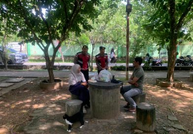 Hadir di Tengah Keramaian, Sat Samapta Perkuat Patroli Humanis di RTH, SPBU dan Wisata Tapak