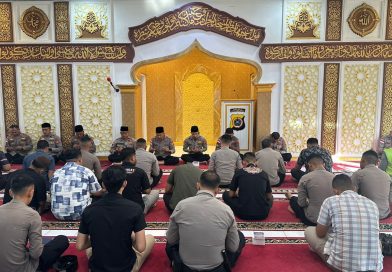 Polres Aceh Selatan Gelar Binrohtal Pembacaan Surat Yasin, Perkuat Keimanan dan Kebersamaan Personel