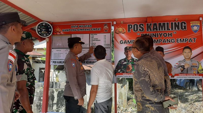 Jelang Lomba Satkamling 2026, Satbinmas Polres Aceh Selatan Lakukan Pengecekan dan Pembinaan Satkamling