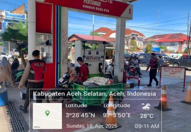 Sat Samapta Polres Aceh Selatan Gelar Patroli Presisi Pariwisata dan KRYD, Antisipasi Gangguan Kamtibmas