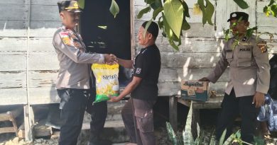 Polsek Pasieraja Salurkan Bantuan Sosial, Wujud Kepedulian Polri kepada Masyarakat