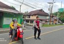 Sat Samapta Polres Aceh Selatan Laksanakan Strong Point Pagi, Wujudkan Kelancaran Lalu Lintas di Jam Sibuk
