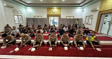Polres Aceh Selatan Gelar Binrohtal Rutin Pembacaan Surat Yasin Secara Virtual, Perkuat Iman dan Tingkatkan Kualitas Personel