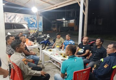 Polsek Sawang Lakukan Patroli Malam Humanis, Sambangi Warga dan Serap Aspirasi Masyarakat