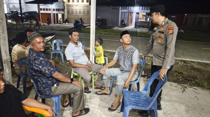 Polsek Bakongan Timur Intensifkan Patroli Malam, Antisipasi Gangguan Kamtibmas di Jam dan Daerah Rawan