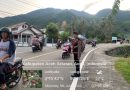 Strong Point Pagi, Sat Samapta Polres Aceh Selatan Hadir Jaga Kelancaran Arus Lalu Lintas di Jam Sibuk