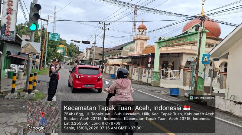 Strong Point Pagi, Sat Samapta Polres Aceh Selatan Maksimalkan Pelayanan di Jam Sibuk Masyarakat Strong Point Pagi, Sat Samapta Polres Aceh Selatan Maksimalkan Pelayanan di Jam Sibuk Masyarakat