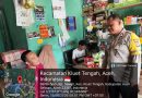 Sambangi Masyarakat, Bhabinkamtibmas Polsek Kluet Tengah Sampaikan Imbauan Kamtibmas