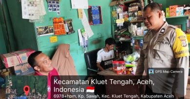 Sambangi Masyarakat, Bhabinkamtibmas Polsek Kluet Tengah Sampaikan Imbauan Kamtibmas Sambangi Masyarakat, Bhabinkamtibmas Polsek Kluet Tengah Sampaikan Imbauan Kamtibmas