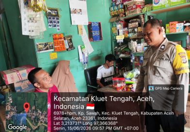 Sambangi Masyarakat, Bhabinkamtibmas Polsek Kluet Tengah Sampaikan Imbauan Kamtibmas Sambangi Masyarakat, Bhabinkamtibmas Polsek Kluet Tengah Sampaikan Imbauan Kamtibmas
