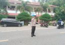 Personel Polsek Tapaktuan Jaga Kelancaran Arus Lalu Lintas di Jam Pulang Kerja