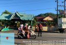 Hadir Di Tengah Masyarakat,Sat Samapta Polres Aceh Selatan Laksanakan Strong Point Pagi Di Kota Tapaktuan