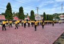 Bangun Personel yang Sehat dan Humanis, Polres Aceh Selatan Gelar Senam Sehat Bersama