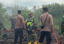 Polres Aceh Selatan Gerak Cepat Bersama TNI dan Masyarakat Padamkan Karhutla di Kecamatan Bakongan dan Kecamatan kota Bahagia Kabupaten Aceh Selatan