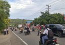 Strong Point Pagi, Sat Samapta Polres Aceh Selatan Hadir di Tengah Masyarakat Jaga Kelancaran Arus Lalu Lintas