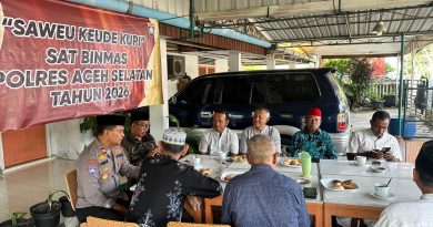 Sat Binmas Polres Aceh Selatan Serap Aspirasi Masyarakat dan Berikan Himbauan Kamtibmas Lewat Saweu Keude Kupi Sat Binmas Polres Aceh Selatan Serap Aspirasi Masyarakat dan Berikan Himbauan Kamtibmas Lewat Saweu Keude Kupi