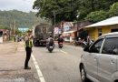 Polantas Aceh Selatan Hadir di Jam Sibuk, Strong Point Pagi Jaga Arus Lalu Lintas Tetap Lancar