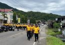 Semangat Jumat Sehat, Wakapolres Aceh Selatan Pimpin Personel Jaga Kebugaran Lewat Jalan Sehat