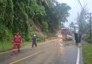 Longsor Disertai Batu Besar Ganggu Jalan Nasional, Polsek Sawang dan Instansi Terkait Berhasil Tangani dengan Cepat