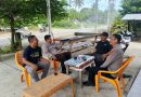 Polsek Pasie Raja Sambangi Warga Lewat Saweu Kedai Kupi, Sampaikan Imbauan Kamtibmas