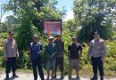 Melalui Sosialisasi, Polsek Trumon Ajak Warga Bersama Cegah Karhutla