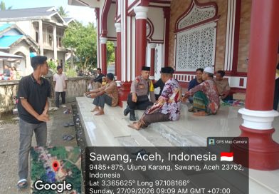 Sambang Warga, Polsek Sawang Perkuat Silaturahmi dan Sampaikan Imbauan Kamtibmas Sambang Warga, Polsek Sawang Perkuat Silaturahmi dan Sampaikan Imbauan Kamtibmas