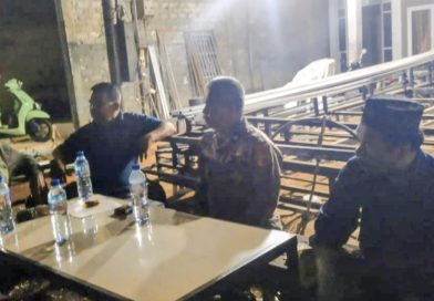 Patroli Malam, Polsek Sawang Sampaikan Imbauan Kamtibmas kepada Masyarakat