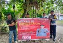 Cegah Karhutla, Polsek Sawang Sosialisasikan Larangan Membakar Hutan dan Lahan kepada Masyarakat