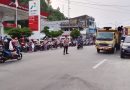 Gatur Pagi, Personel Polsek Tapaktuan Aktif di Jam Sibuk untuk Jaga Kelancaran Lalu Lintas