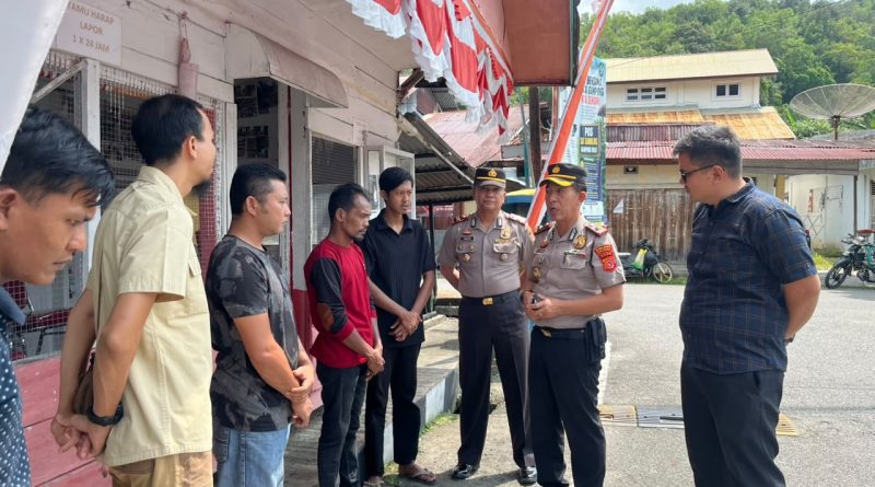 Melalui Program POLIRAN, Polres Aceh Selatan Ajak Pemuda dan Masyarakat Tolak Narkoba, Judi Online dan Tawuran